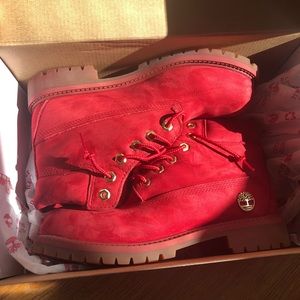 6” Prem Boot Red YOUTH Timberland Limited Release